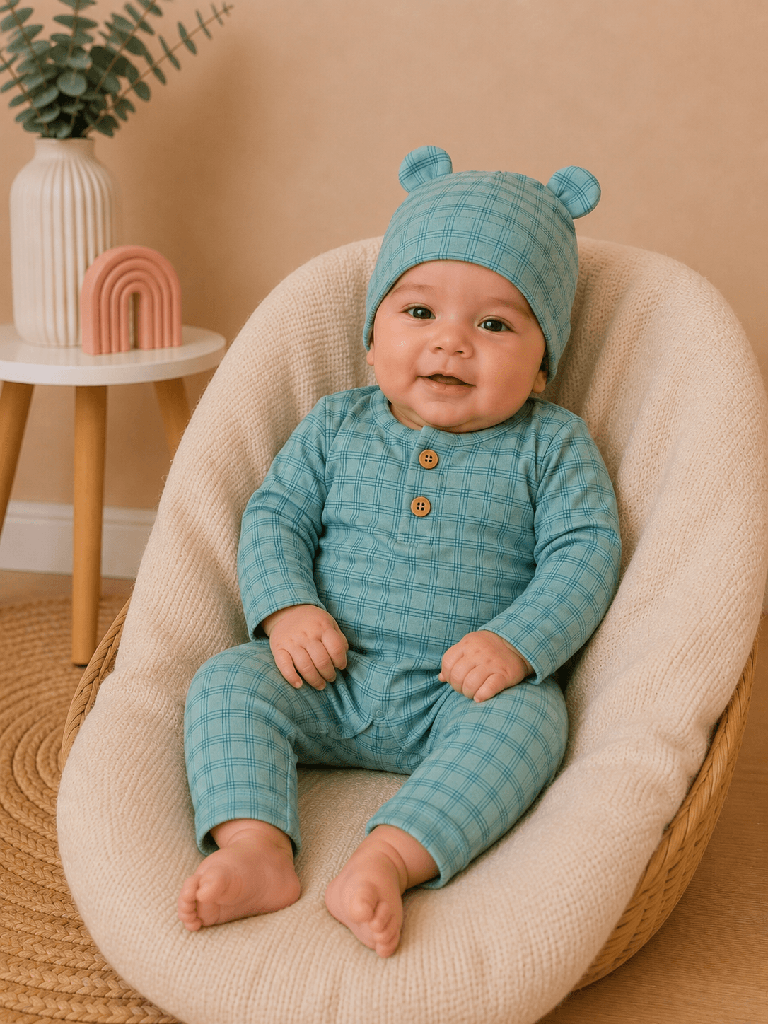Mameluco con gorrito
