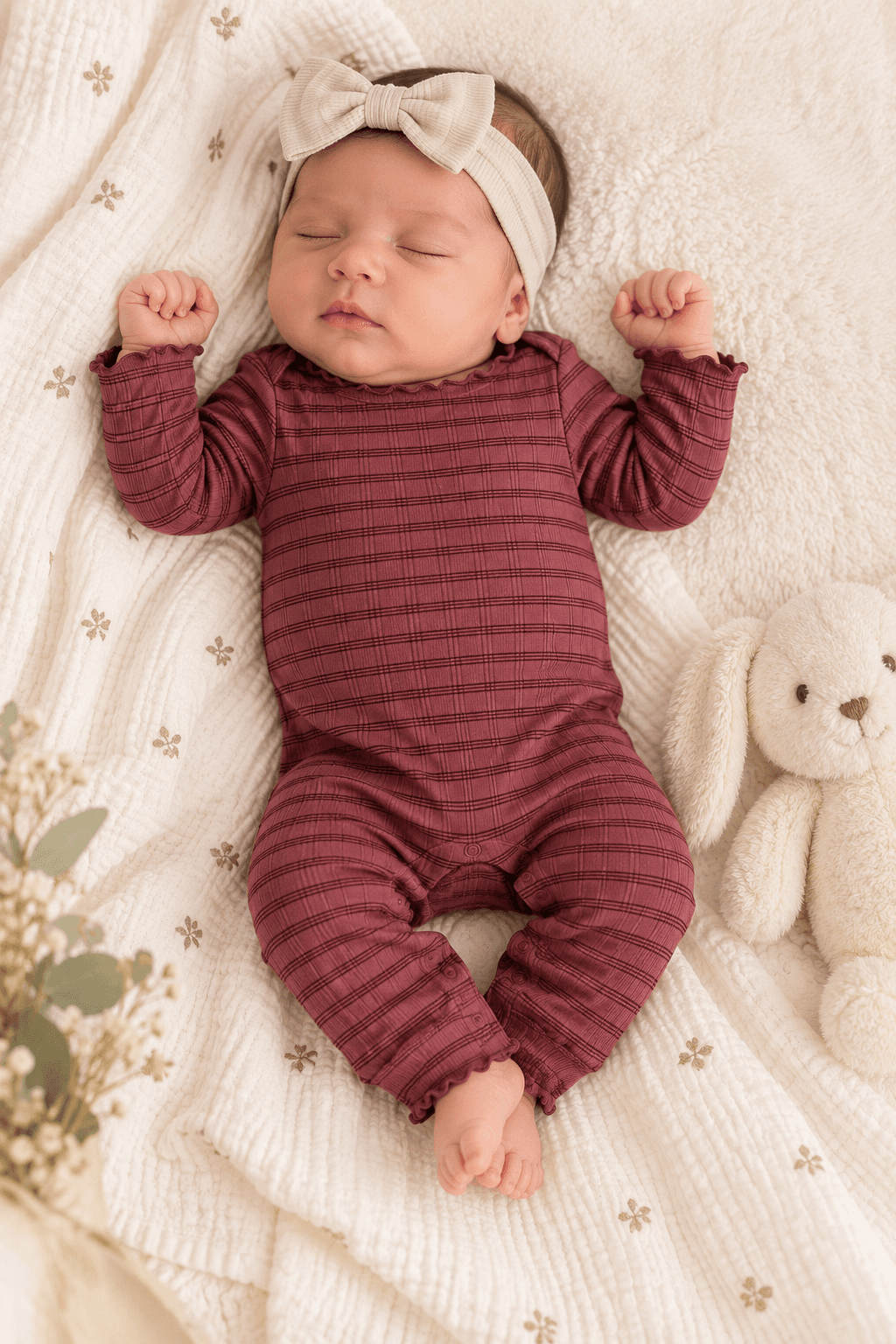 Mameluco Romper and Head