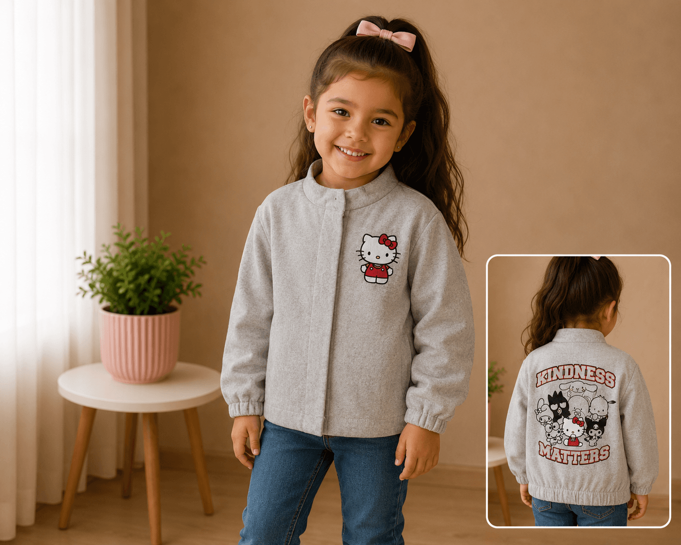 Abrigo Hello Kitty