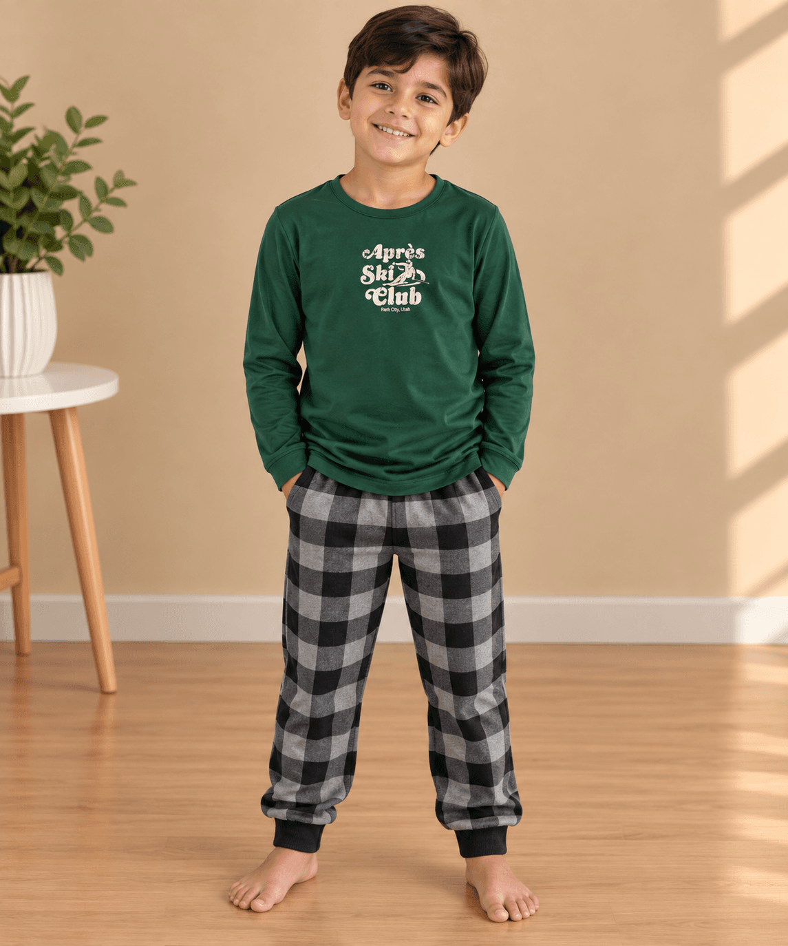 Playera pijama resistente a las llamas