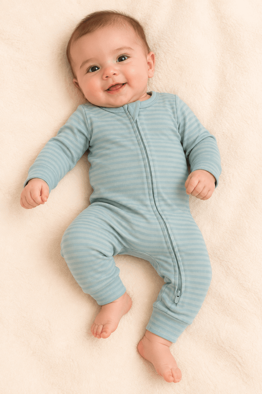 Mameluco Cloud Island, talla 0-3M, Azul