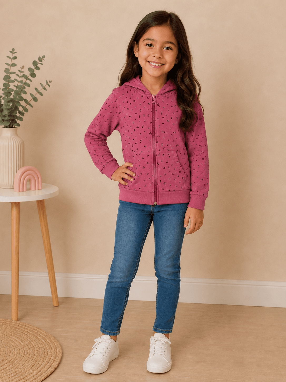 Sudadera flores