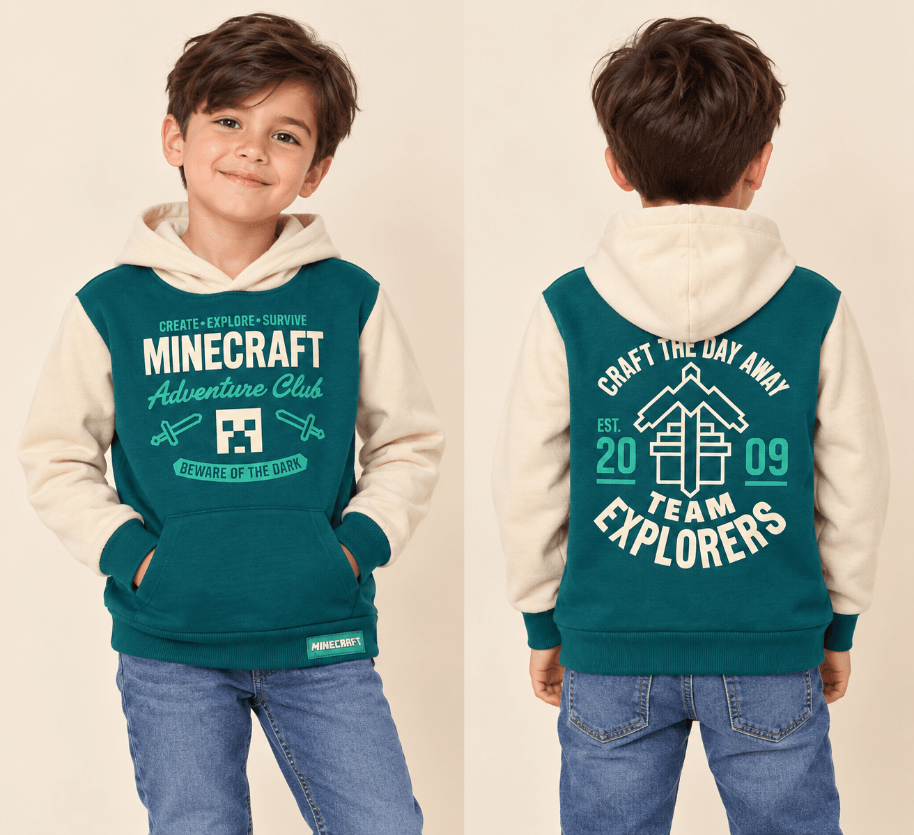 Sudadera Minecraft