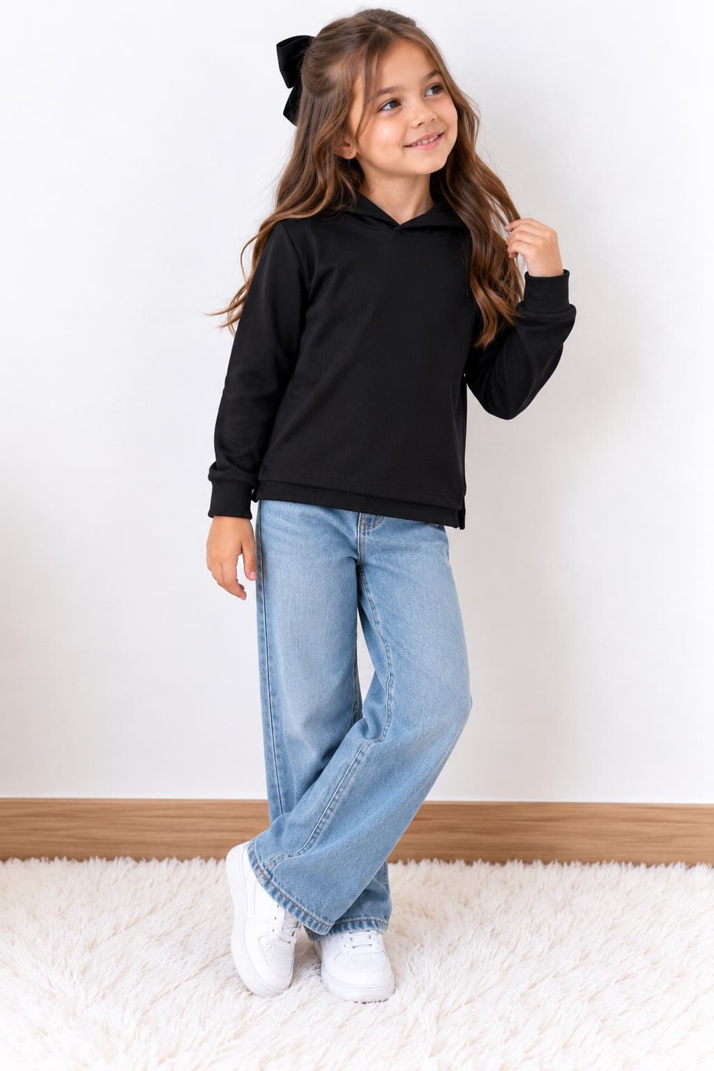 Blusa con gorro