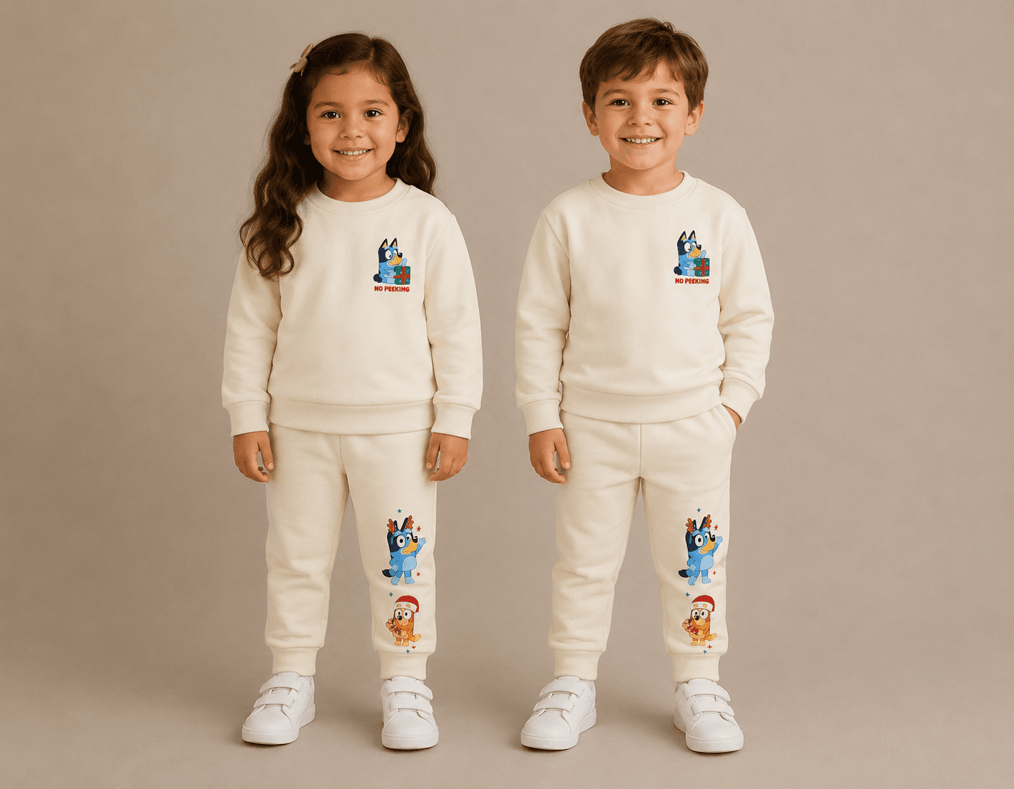 Conjunto Bluey Navidad