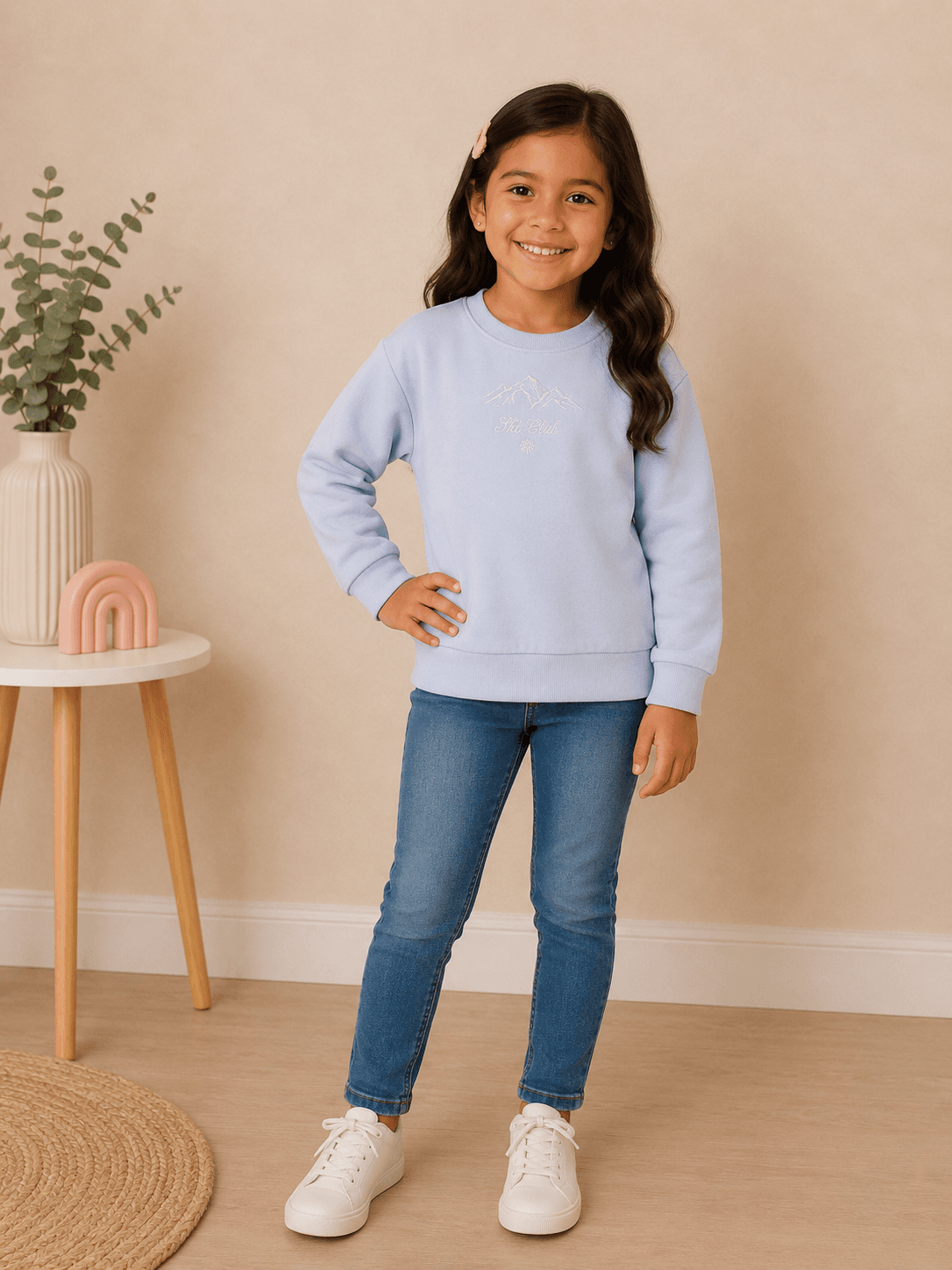 Sudadera azúl cielo