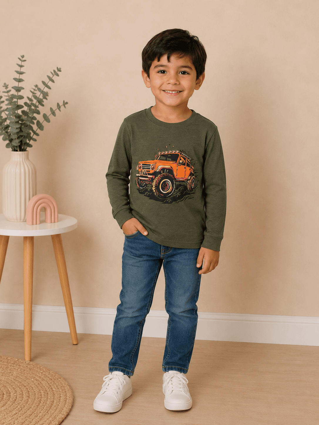Playera Orange Truck